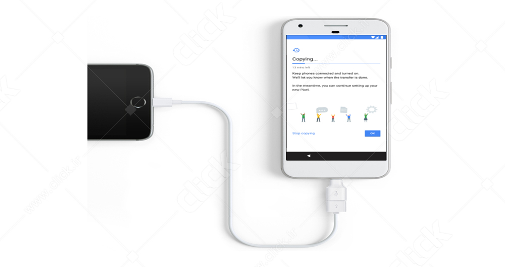 امکان اتصال گوگل پیکسل به آیفون