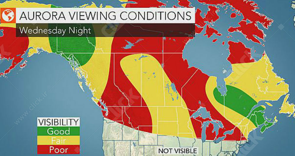 شفق قطبی در مناطق مختلف جهان