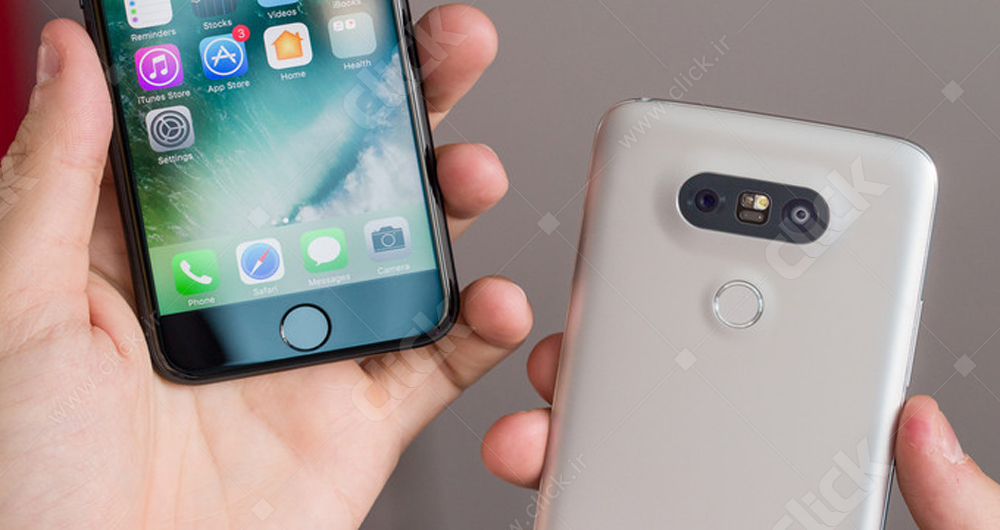مقایسه همه‌جانبه آیفون 7 و ال‌جی G5